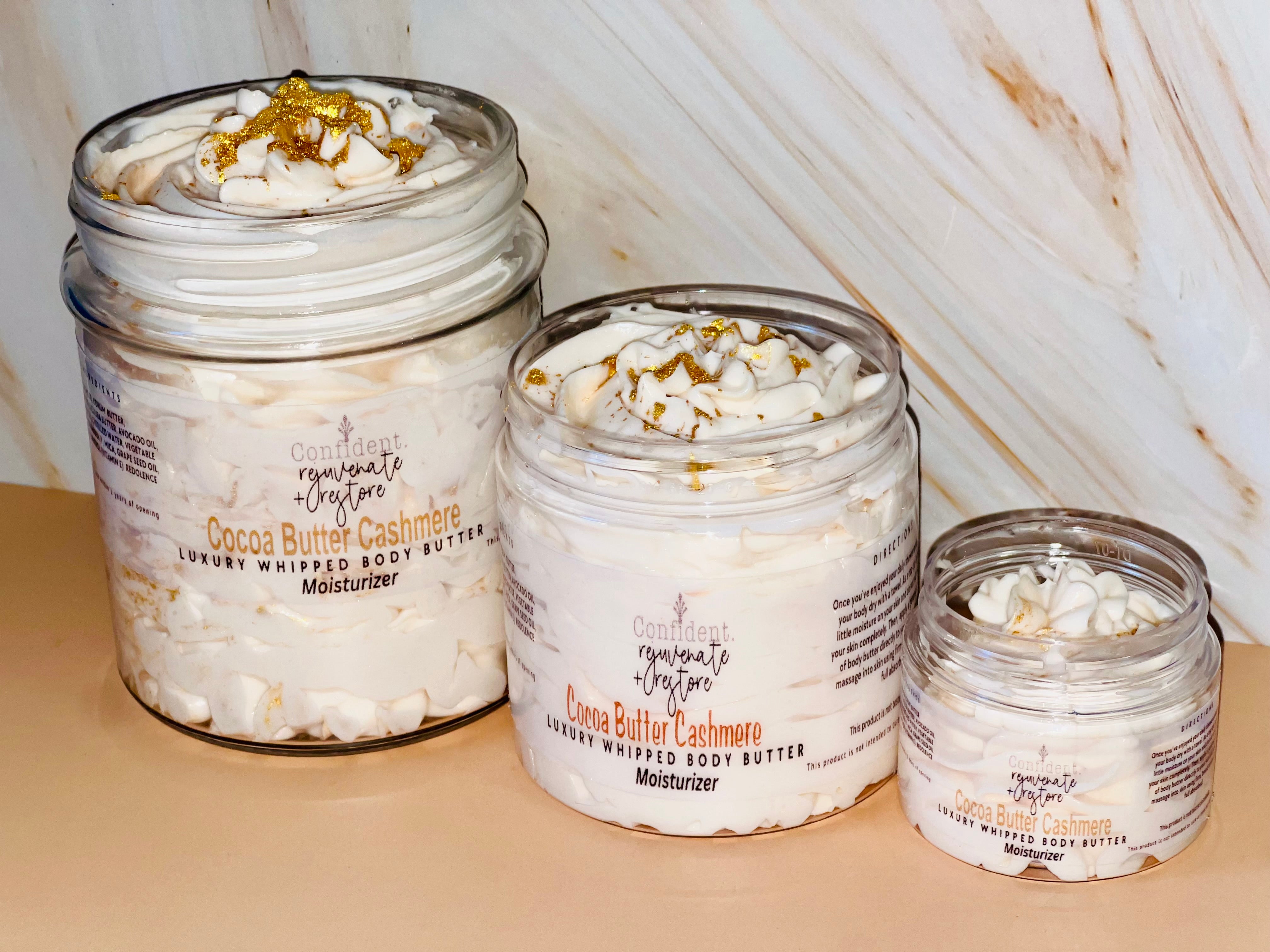 Cocoa Butter Cashmere Luxury Whipped Body Butter